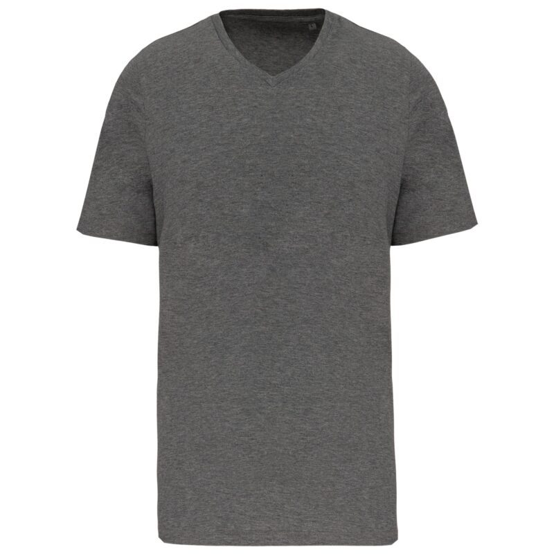 Heren-t-shirt Supima® V-hals korte mouwen