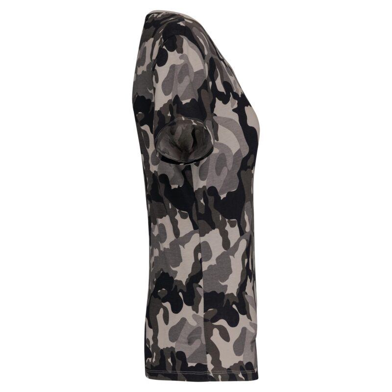 Dames-t-shirt camo korte mouwen - Afbeelding 3