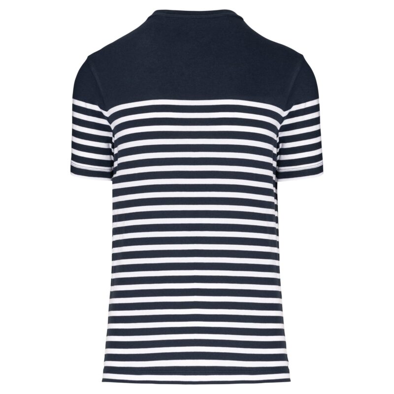 Marine-t-shirt ronde hals Bio heren - Afbeelding 2