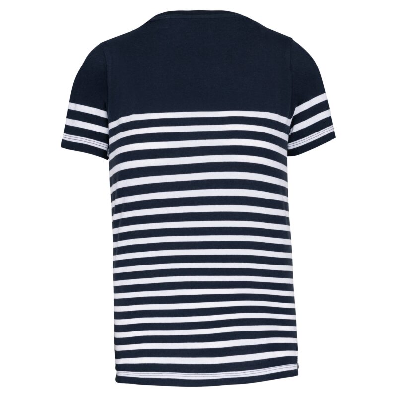 Matrozenshirt ronde hals Bio kind - Afbeelding 2