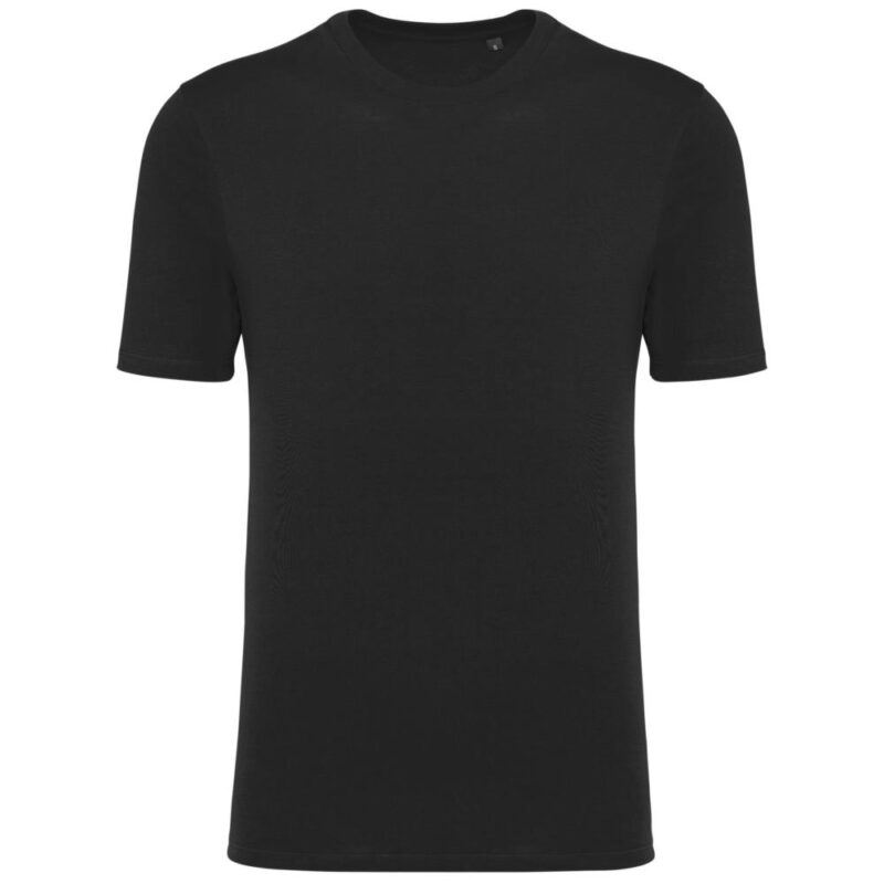 T-shirt ronde hals met korte mouwen uniseks