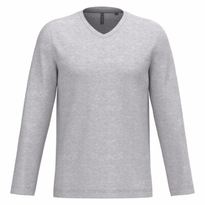 T-shirt V-hals lange mouwen