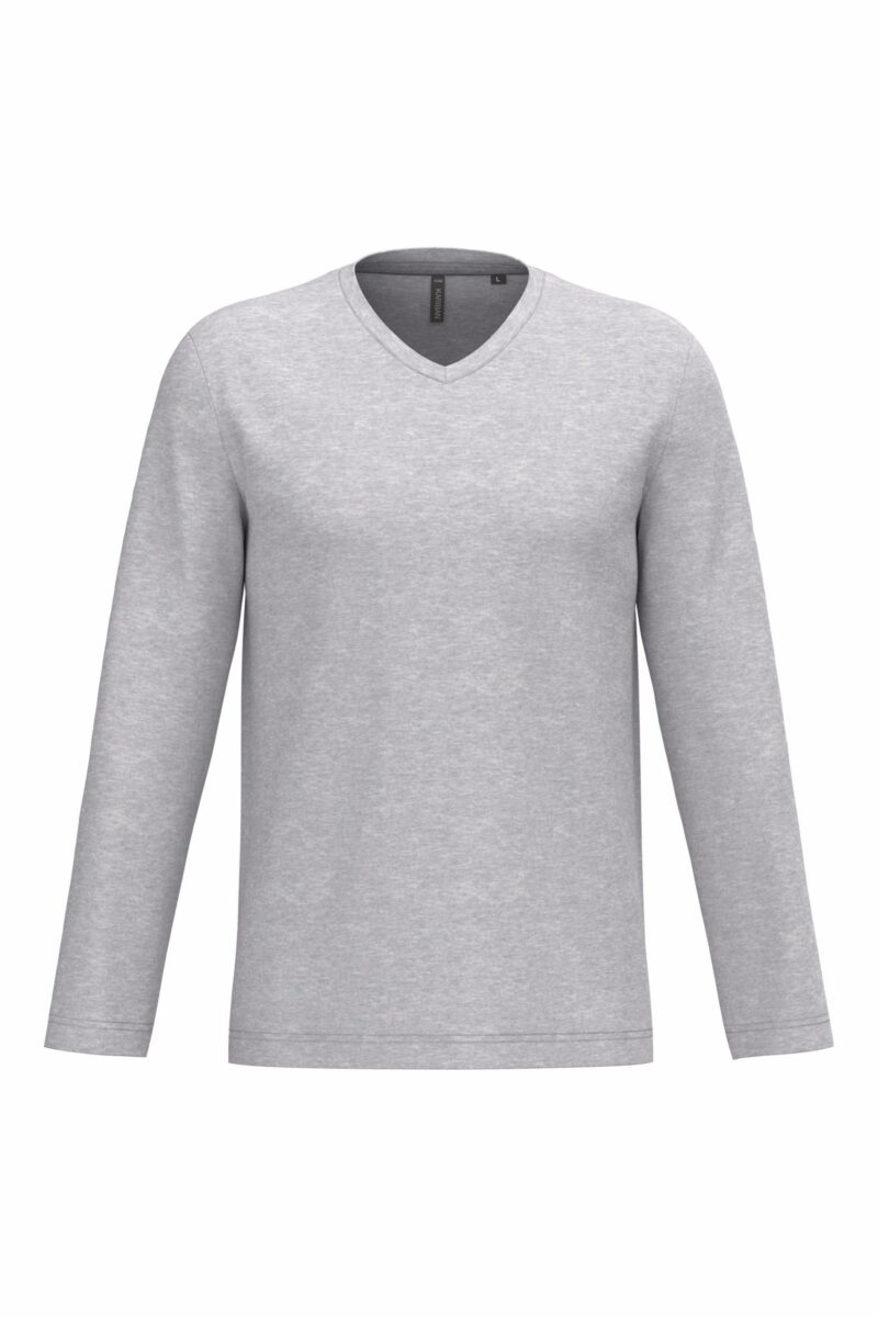 T-shirt V-hals lange mouwen