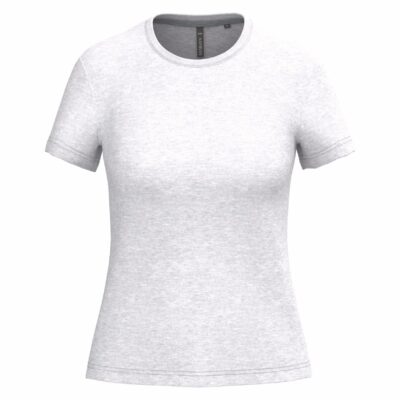 Dames t-shirt ronde hals korte mouwen