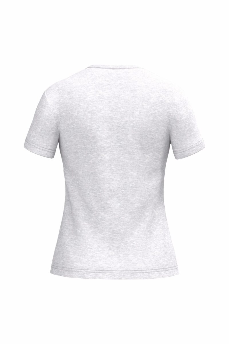 Dames T-shirt V-hals Korte Mouwen - Afbeelding 2