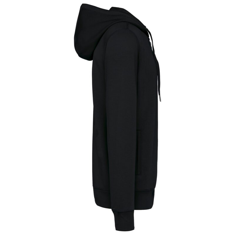 Ecologische uniseks sweatvest met capuchon - Afbeelding 3