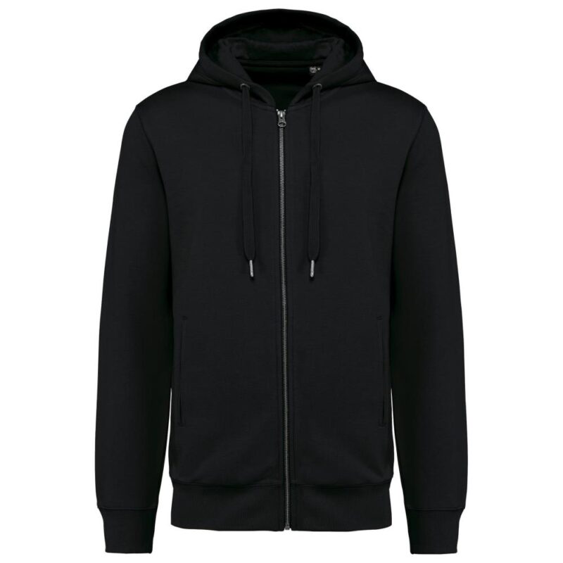 Ecologische uniseks sweatvest met capuchon