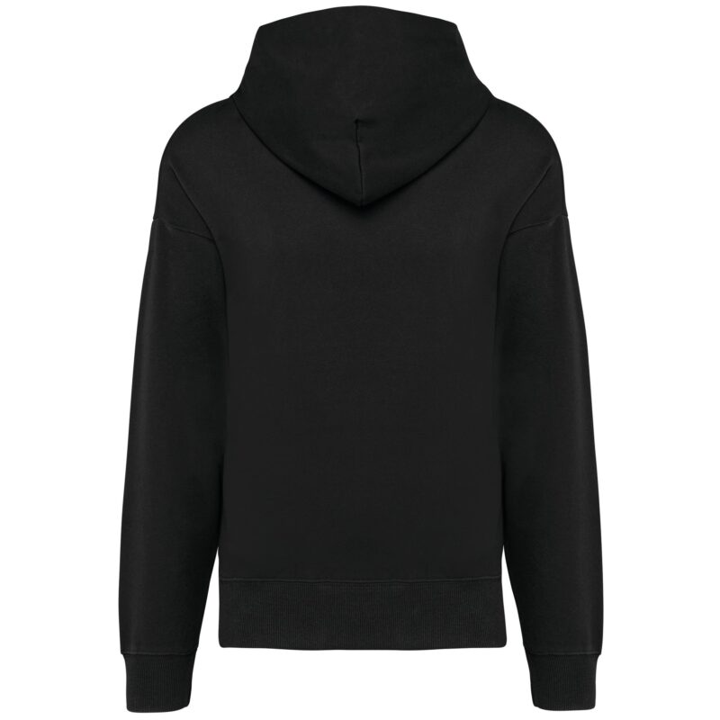 Oversized fleece sweater met capuchon - Afbeelding 2