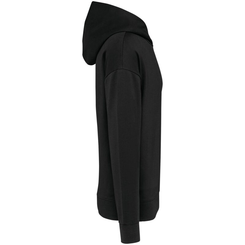 Oversized fleece sweater met capuchon - Afbeelding 3
