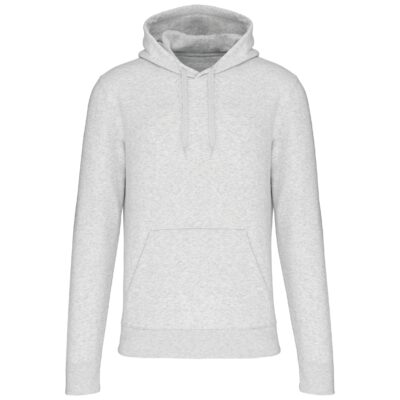 Ecologische herensweater met capuchon