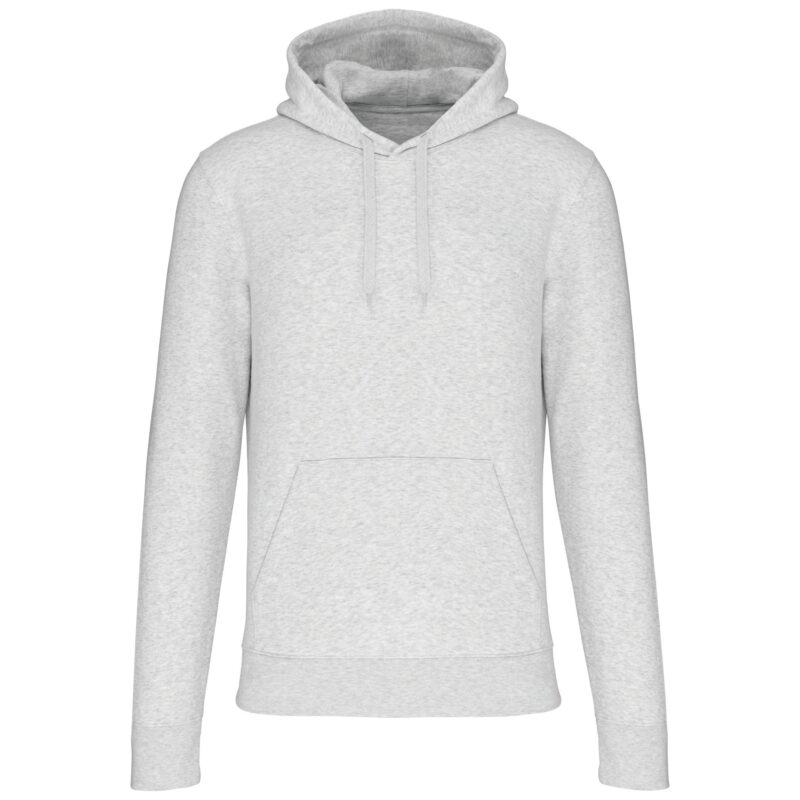 Ecologische herensweater met capuchon