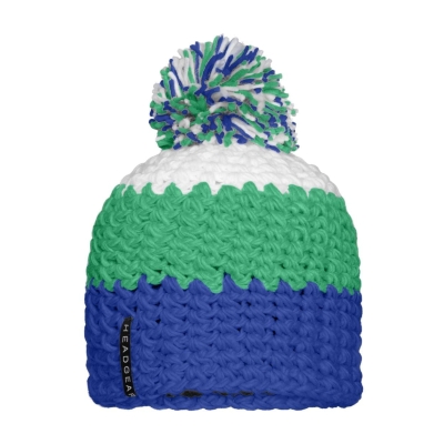 Crocheted Cap with Pompon