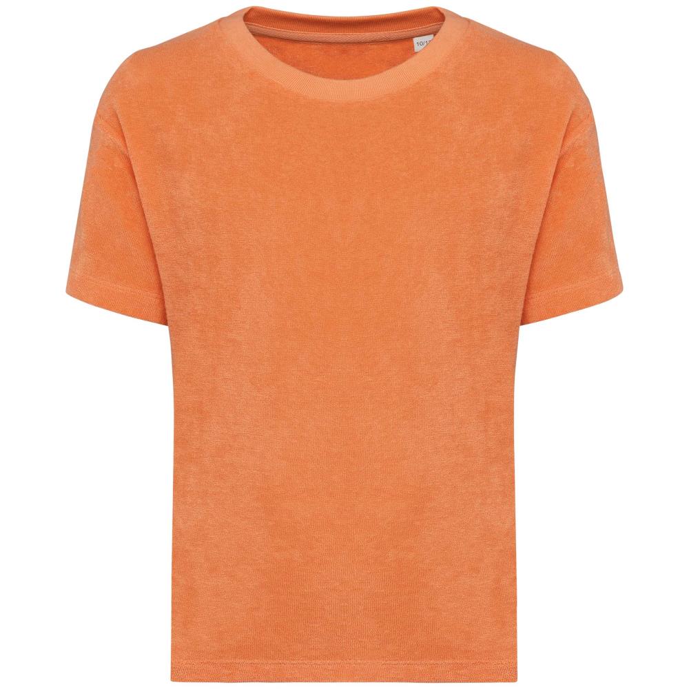 Ecologisch badstof meisjes-T-shirt