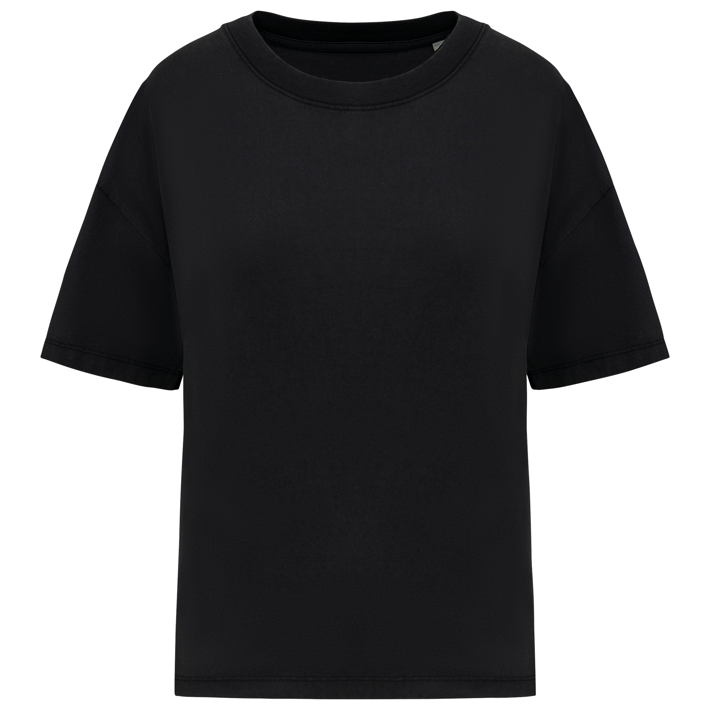 Ecologisch oversized verwassen t-shirt
