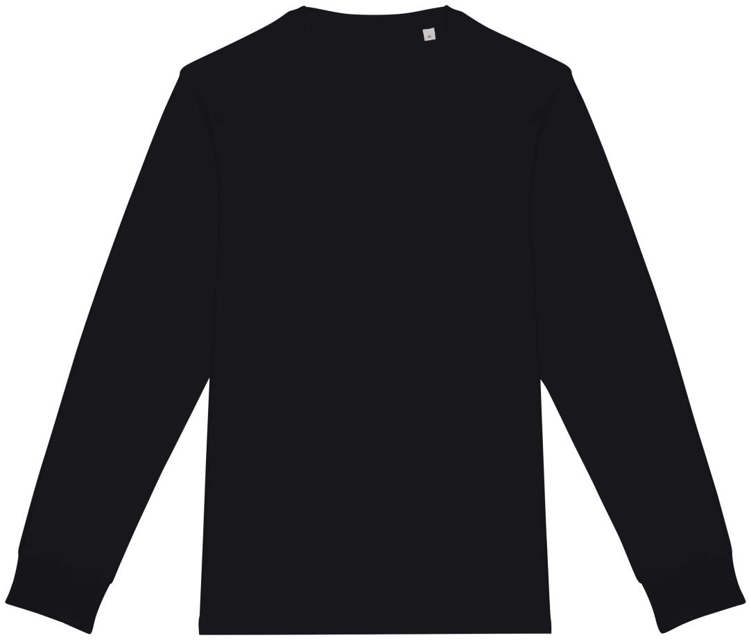 Ecologisch uniseks T-shirt met lange mouwen