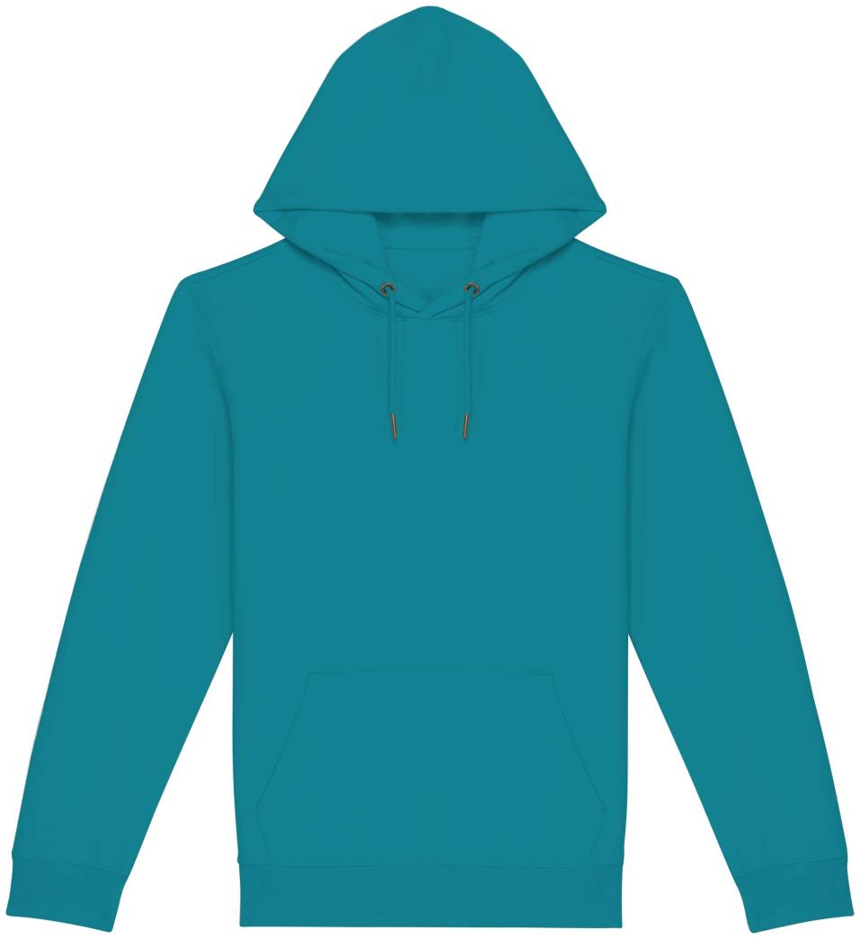 Ecologische uniseks sweater met capuchon