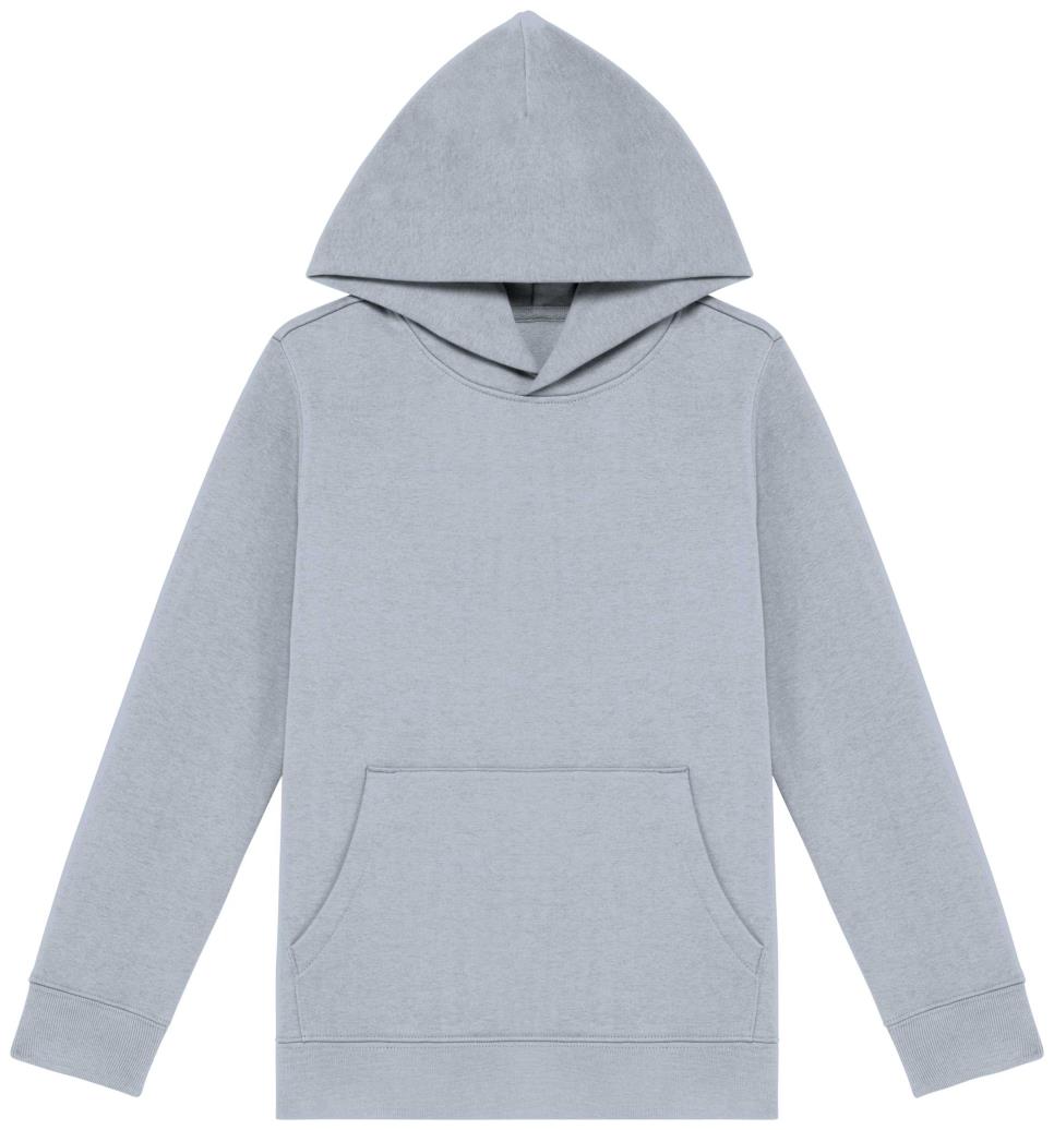 Ecologische kindersweater met capuchon