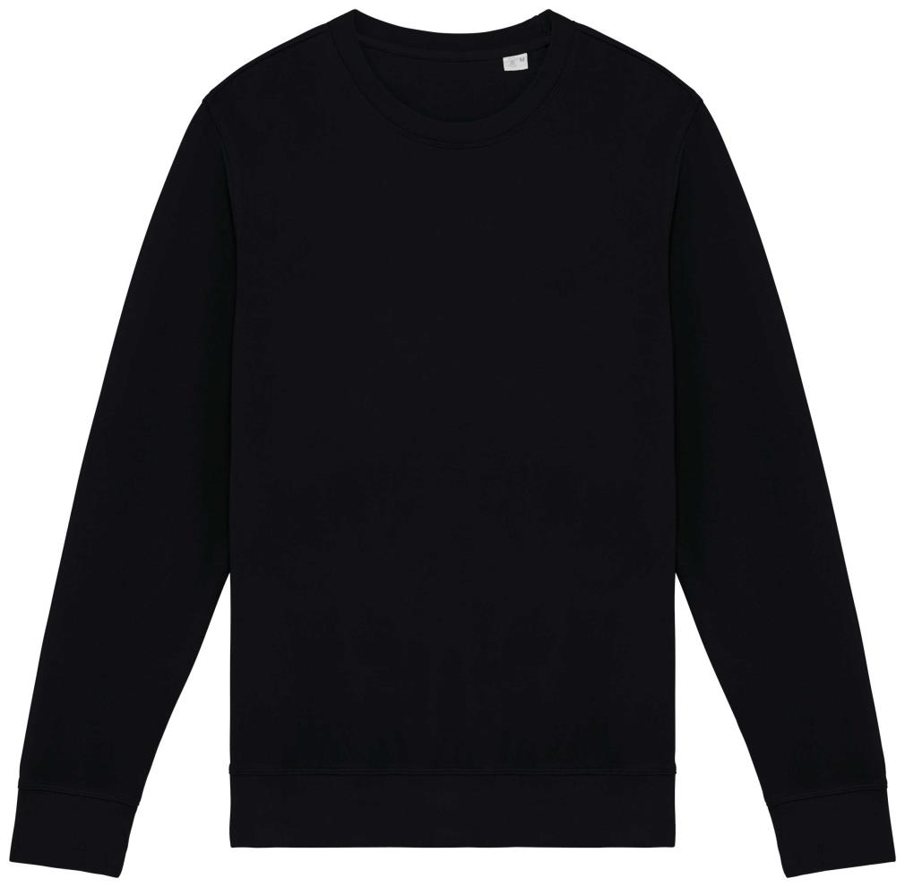 Ecologische uniseks sweater met ronde hals French Terry
