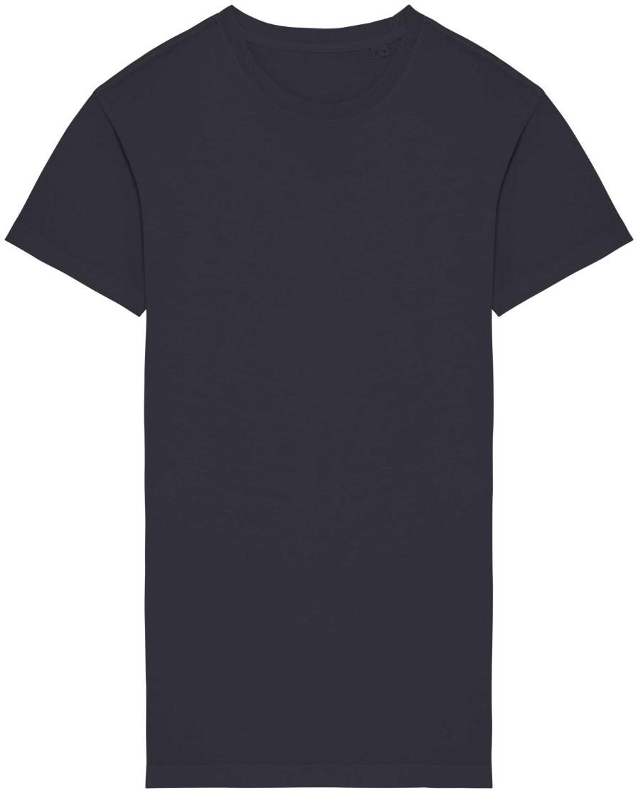 Ecologische verwassen T-shirtjurk