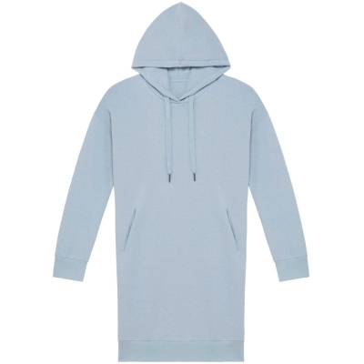 Ecologische sweaterjurk met capuchon