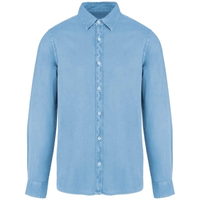 Ecologisch verwassen herenoverhemd