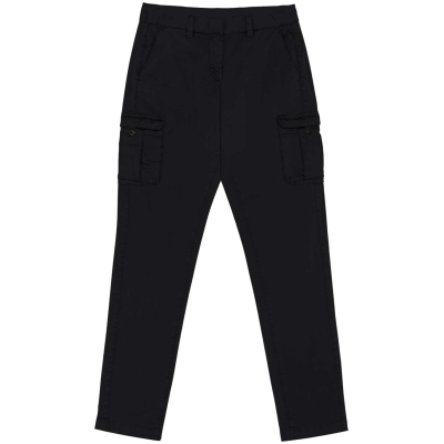 Ecologische verwassen cargobroek dames