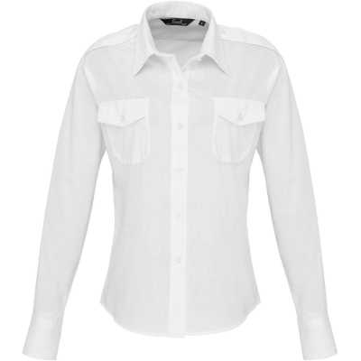 Ladies' Long Sleeve Pilot Shirt
