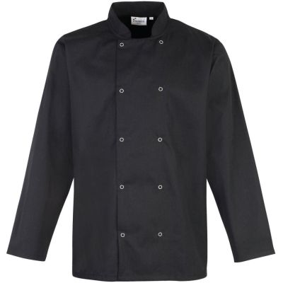Long Sleeve Press Stud Chef's Jacket