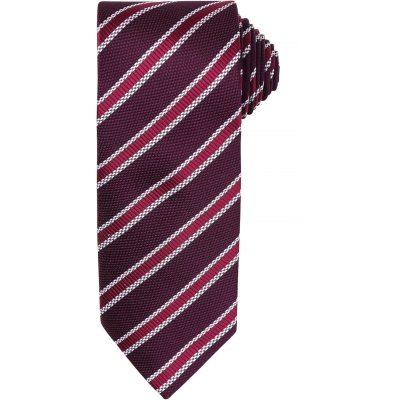WAFFLE STRIPE TIE