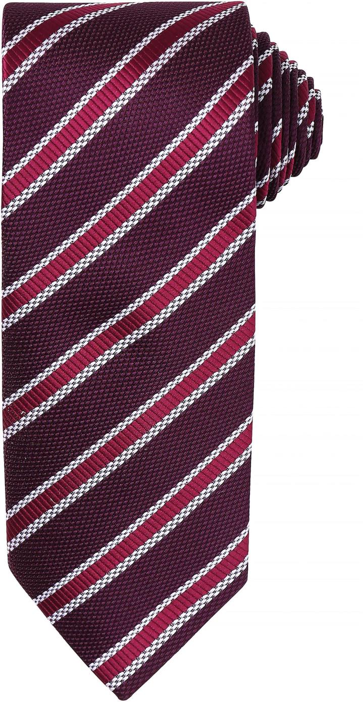 WAFFLE STRIPE TIE