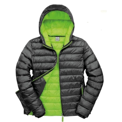 Mens Snow Bird Hooded Jacket