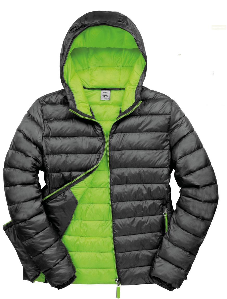 Mens Snow Bird Hooded Jacket