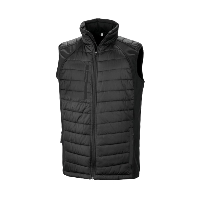 Black Compass softshell gilet