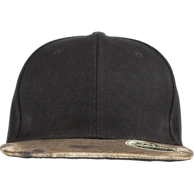 Bronx Glitter Flat Peak Snapback Cap
