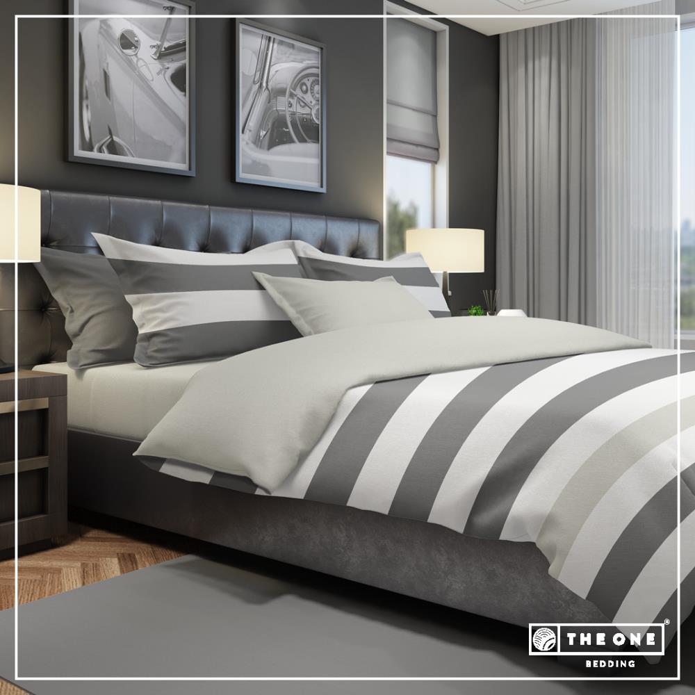 Bed Set Stripe Double beds