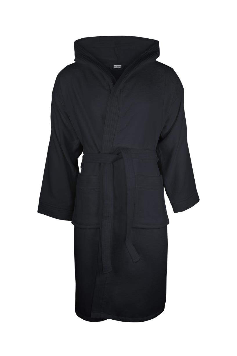 Velour Bathrobe Hooded