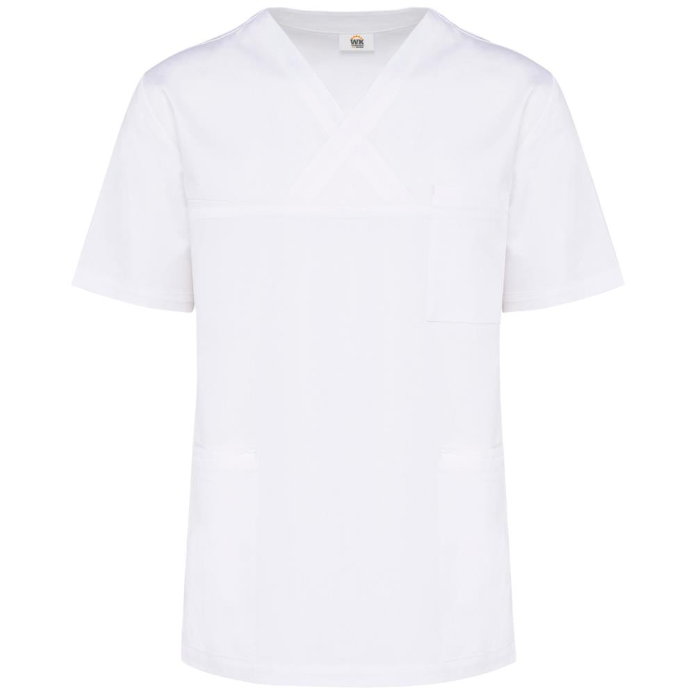 Katoenen unisex tuniek met korte mouwen