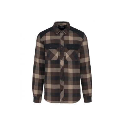 Geruit heren overhemd met zakken